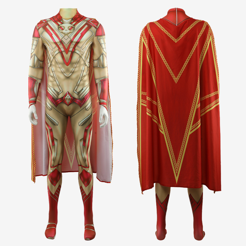 Guardians of the Galaxy 3 Adam Warlock Bodysuit Cosplay Costume For Kids Adult Unibuy