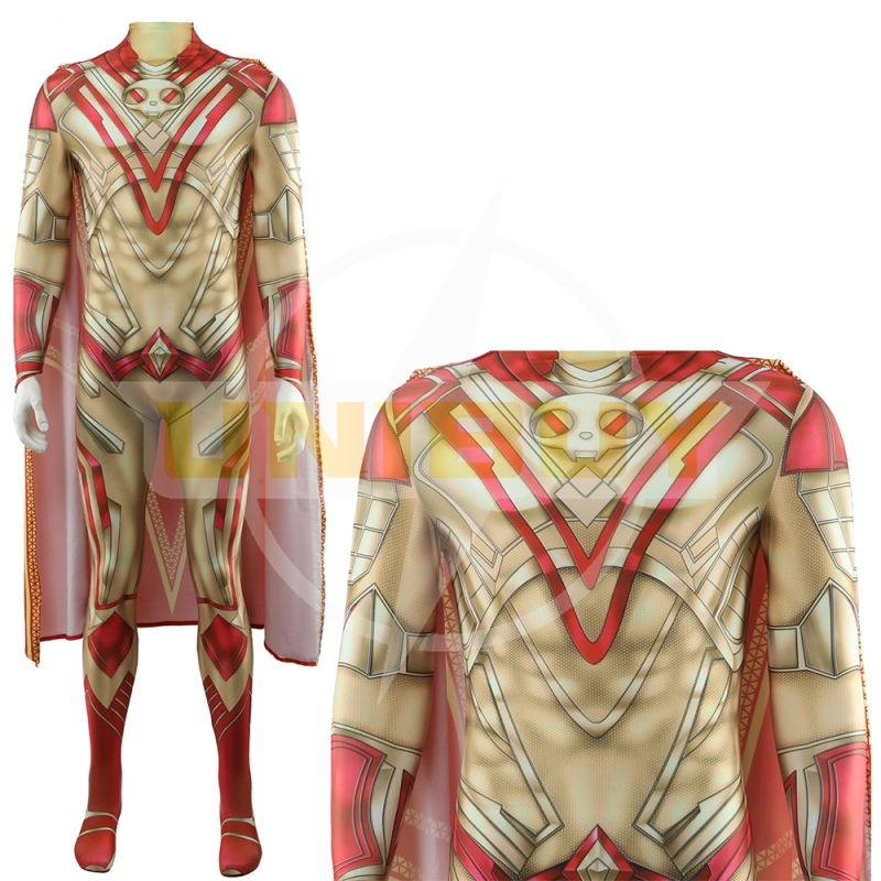 Guardians of the Galaxy 3 Adam Warlock Bodysuit Cosplay Costume For Kids Adult Unibuy