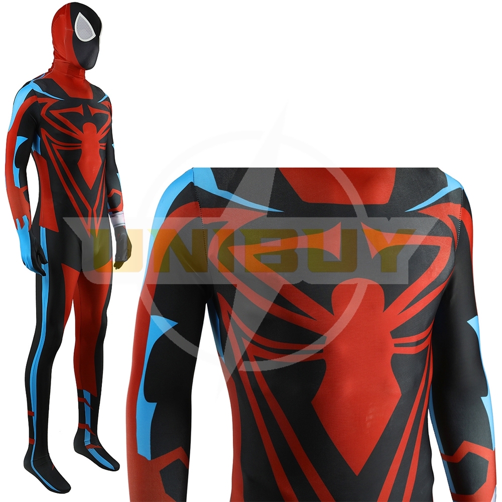 Spider-Man Across the Spider-Verse Unlimited Suit Costume Cosplay Bodysuit For Men Kids Unibuy