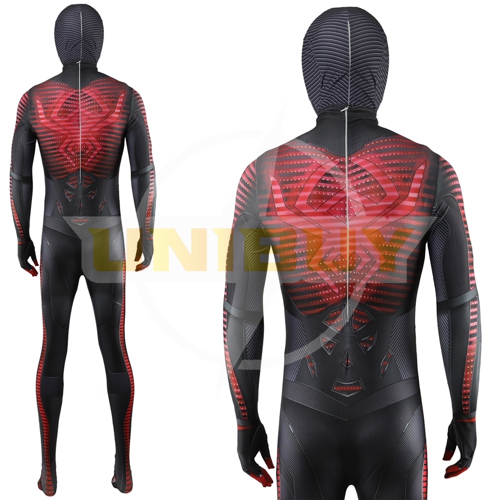 Spider-man PS5 Miles Morales Suit Costume Cosplay Bodysuit For Men Kids Unibuy