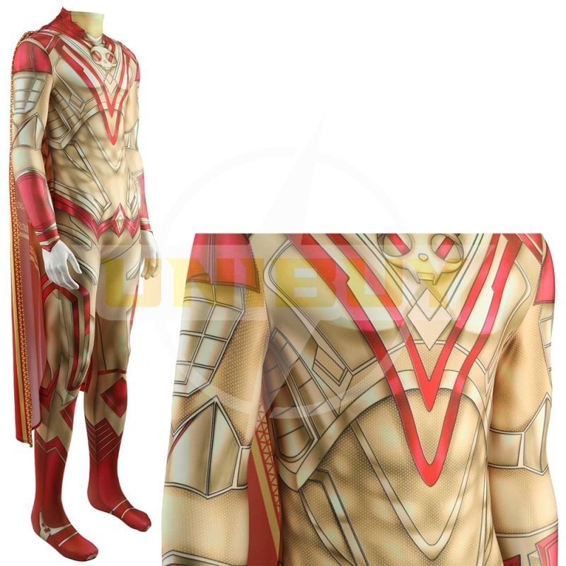 Guardians of the Galaxy 3 Adam Warlock Bodysuit Cosplay Costume For Kids Adult Unibuy