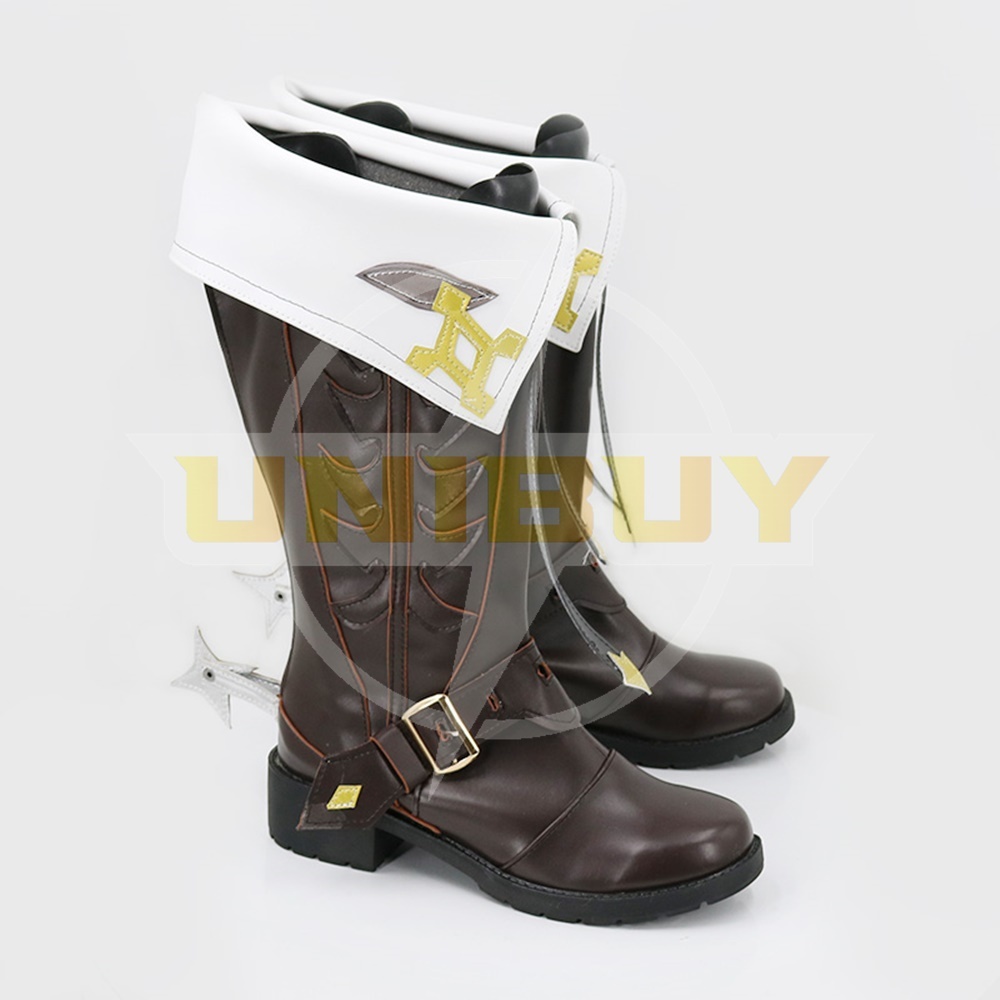 Genshin Impact Mika Shoes Cosplay Men Boots Unibuy