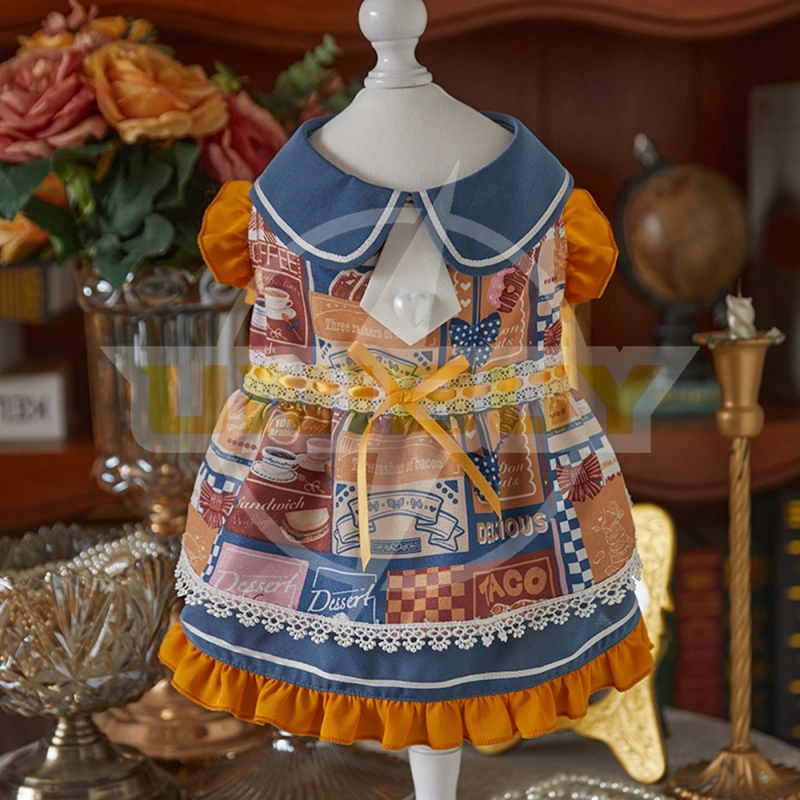 Waitress Waiter Pet Clothes Costume Cosplay Puppy Cat Big Dog Unibuy