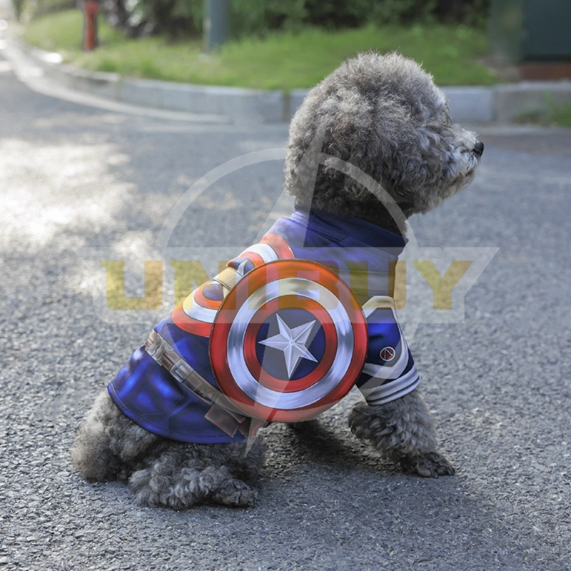 Captain America The First Avenger Pet Clothes Costume Cosplay Puppy Cat Big Dog Unibuy