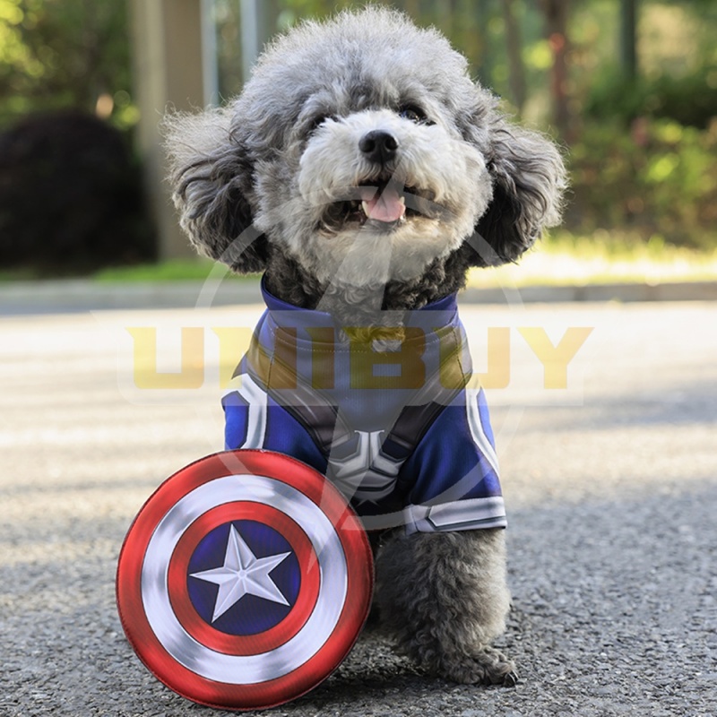 Captain America The First Avenger Pet Clothes Costume Cosplay Puppy Cat Big Dog Unibuy