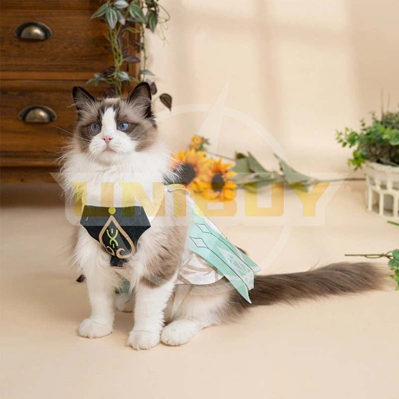 Genshin Impact Nahida Pet Clothes Costume Cosplay Gift Puppy Cat Big Dog Unibuy