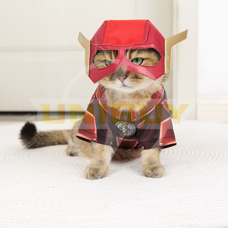 The Flash Pet Clothes Costume Cosplay Gift Puppy Cat Big Dog Unibuy