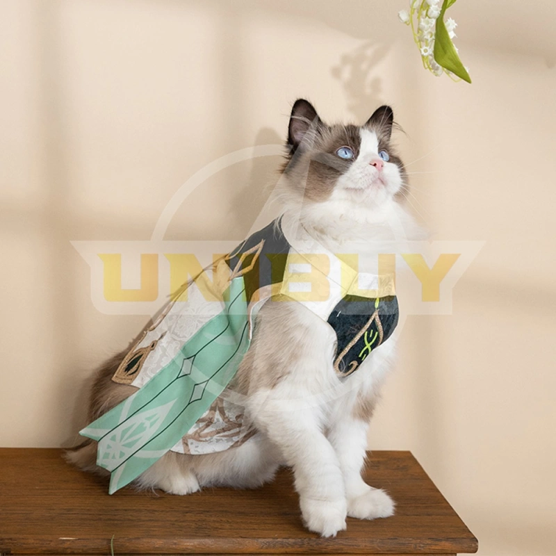Genshin Impact Nahida Pet Clothes Costume Cosplay Gift Puppy Cat Big Dog Unibuy