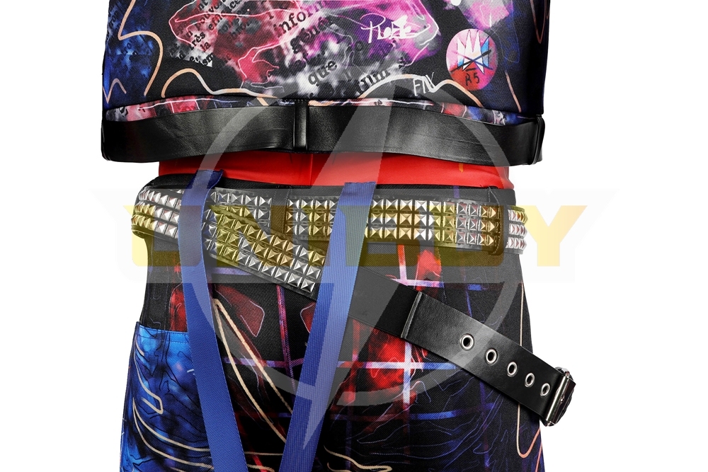 Spider-Punk Hobie Brown Costume Cosplay Suit Spider-Man: Across the Spider-Verse Unibuy