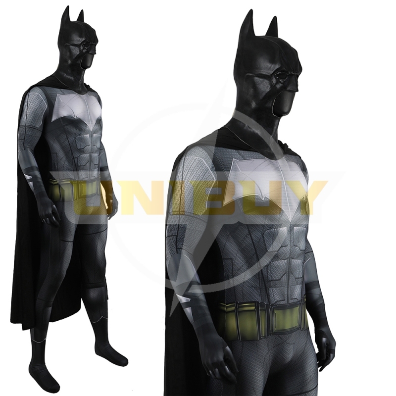 Justice League	Batman Bodysuit Cosplay Costume Bruce Wayne with Cloak For Kids Adult Unibuy