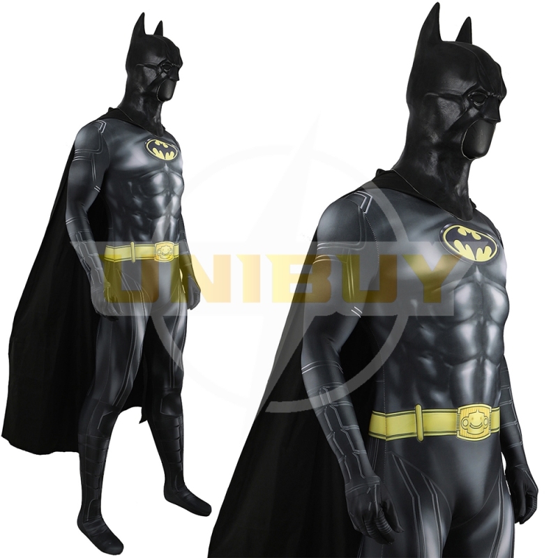 The Flash	Batman Bodysuit Cosplay Costume Bruce Wayne with Cloak For Kids Adult Unibuy