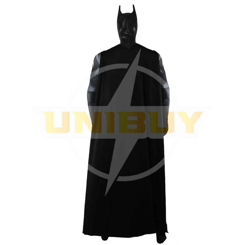 The Dark Knight Batman Bodysuit Cosplay Costume Bruce Wayne with Cloak For Kids Adult Unibuy