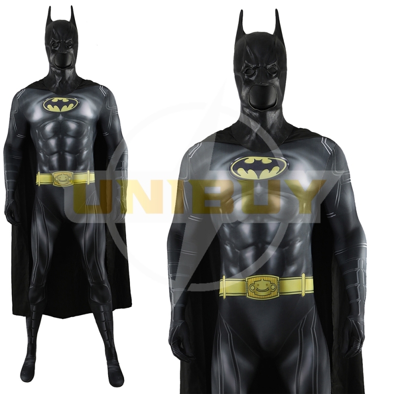 The Flash	Batman Bodysuit Cosplay Costume Bruce Wayne with Cloak For Kids Adult Unibuy