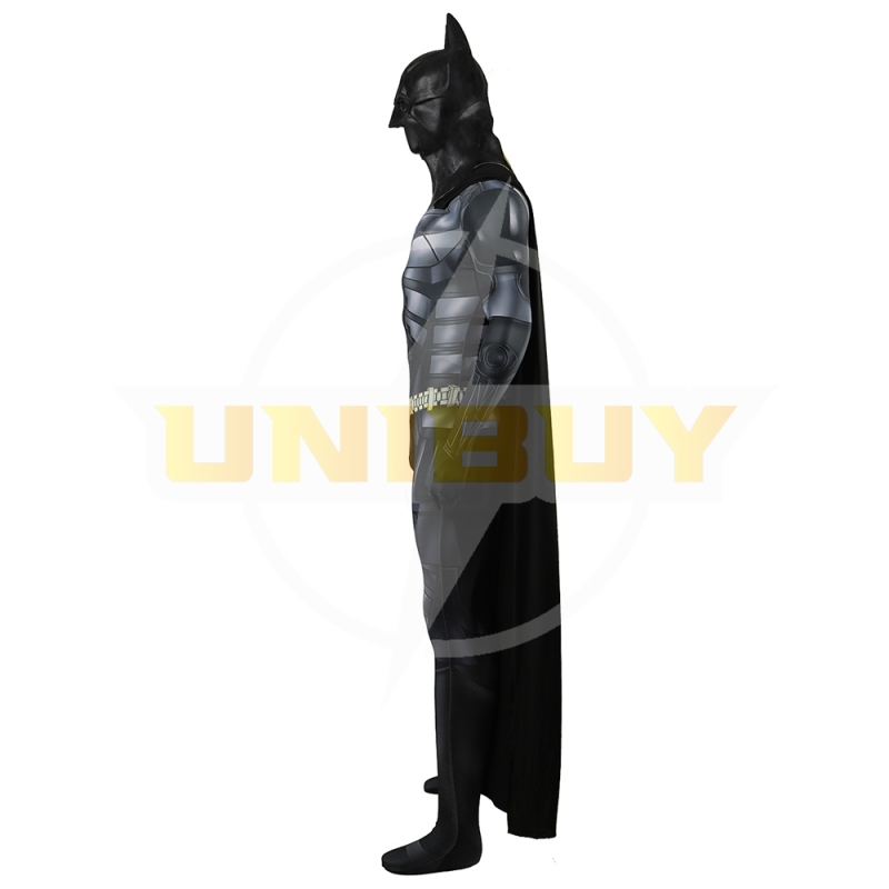 The Dark Knight Batman Bodysuit Cosplay Costume Bruce Wayne with Cloak For Kids Adult Unibuy