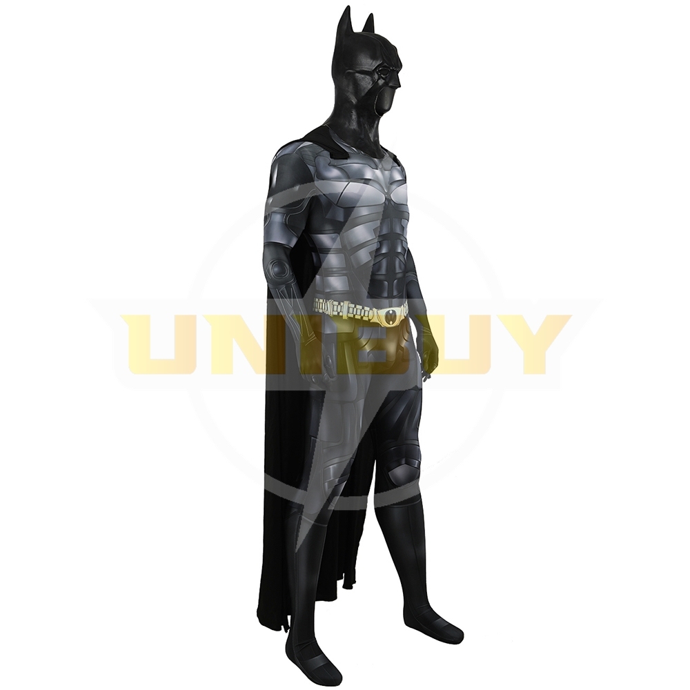The Dark Knight Batman Bodysuit Cosplay Costume Bruce Wayne with Cloak For Kids Adult Unibuy