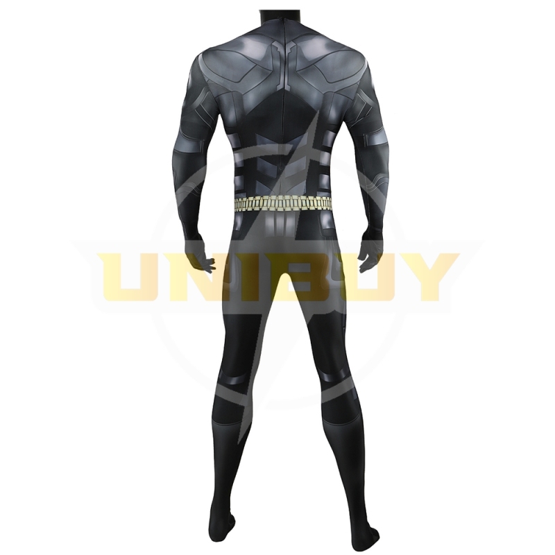 The Dark Knight Batman Bodysuit Cosplay Costume Bruce Wayne with Cloak For Kids Adult Unibuy