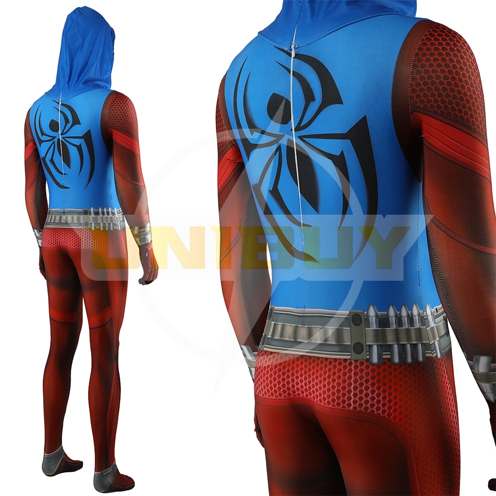 Scarlet Spider Ben Reilly Suit Costume Cosplay Bodysuit Across the Spider-Verse For Men Kids Unibuy