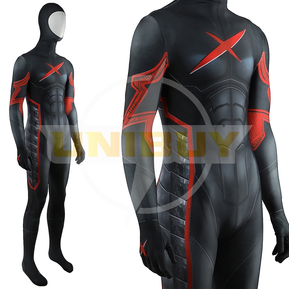 Teen Titans Robin Red-X Earth 27 Costume Cosplay Suit For Kids Adult