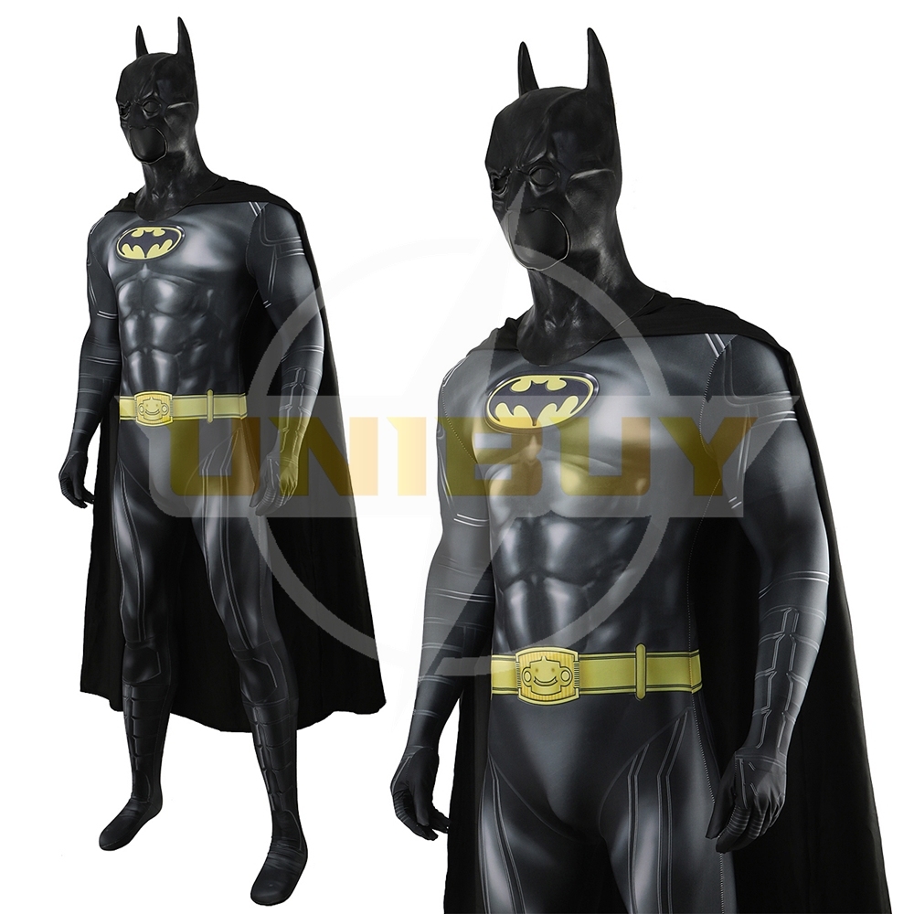 The Flash	Batman Bodysuit Cosplay Costume Bruce Wayne with Cloak For Kids Adult Unibuy
