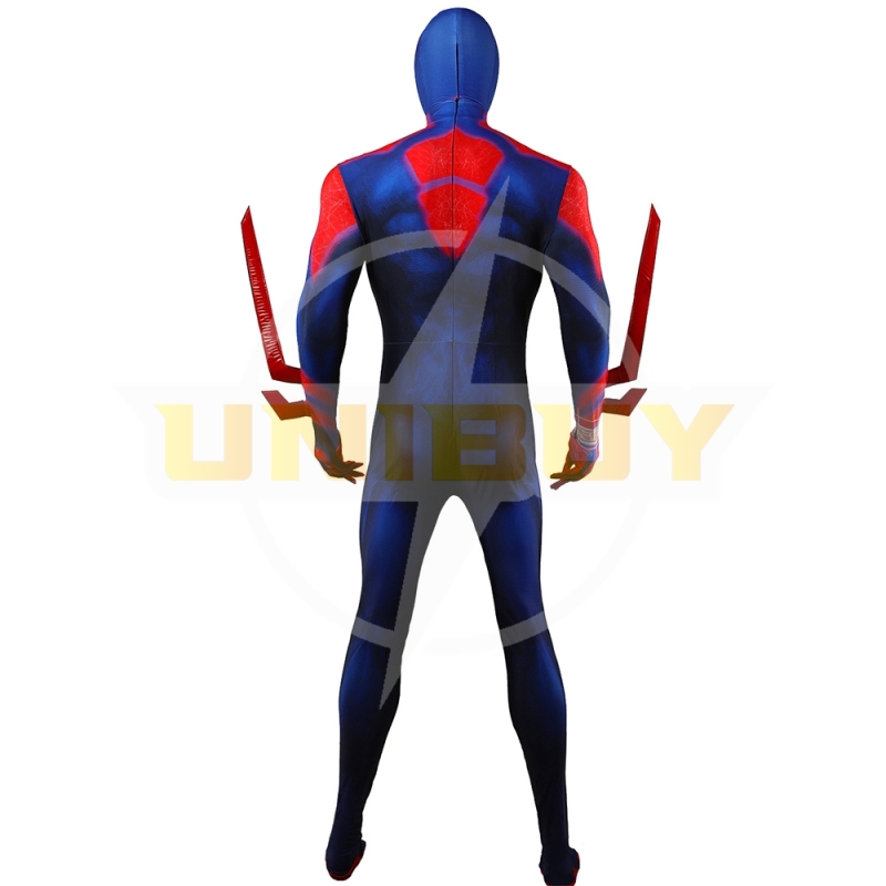 Spider-Man 2099 Suit Costume Cosplay Bodysuit Across the Spider-Verse For Men Kids Unibuy