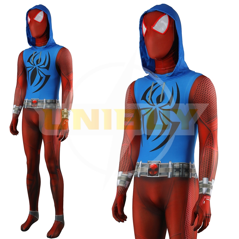 Scarlet Spider Ben Reilly Suit Costume Cosplay Bodysuit Across the Spider-Verse For Men Kids Unibuy