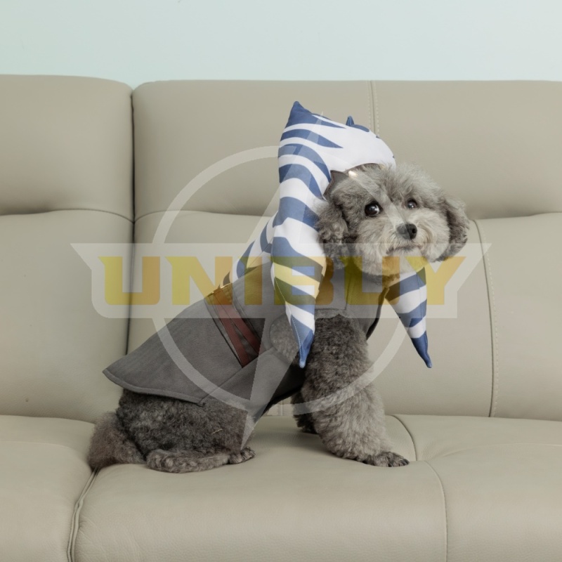 Star Wars	Ahsoka Tano Pet Clothes Dog Cat Costume Cosplay Gift Unibuy