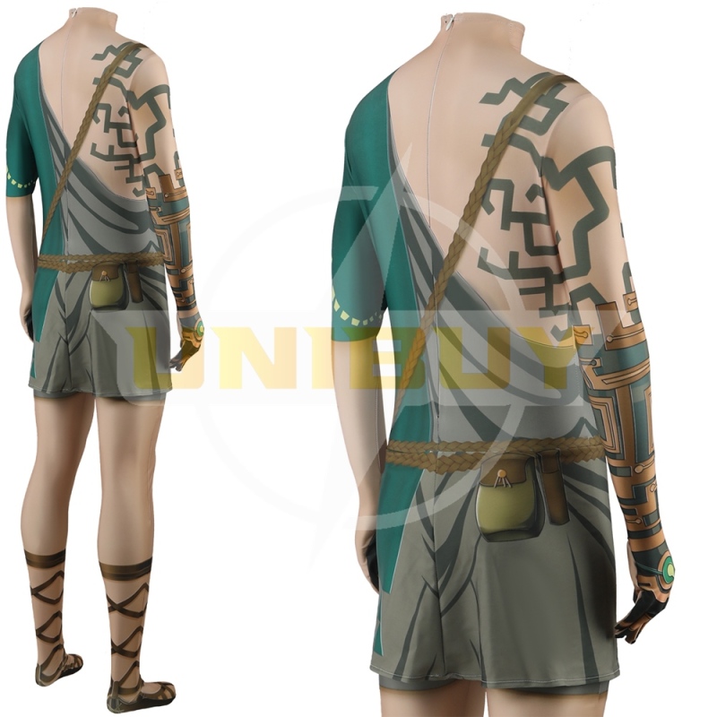 The Legend of Zelda: Tears of the Kingdom Link Cosplay Costume Suit For Kids Adult Unibuy