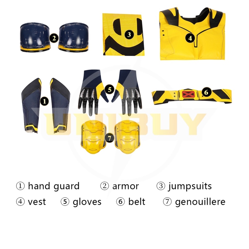 Deadpool 3 Wolverine Cosplay Costume Suit Logan Unibuy