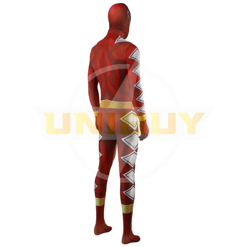 Power Rangers Dino Thunder	Red Ranger Bodysuit For Kids Adult Unibuy