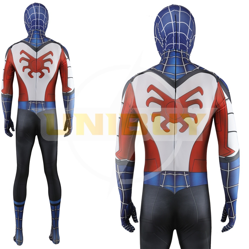 Captain America Spider Man Costume Cosplay Suit Bodysuit For Men Kids Unibuy