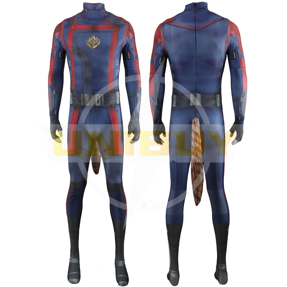 Guardians of the Galaxy 3 Rocky Bodysuit Cosplay Costume For Kids Adult Unibuy