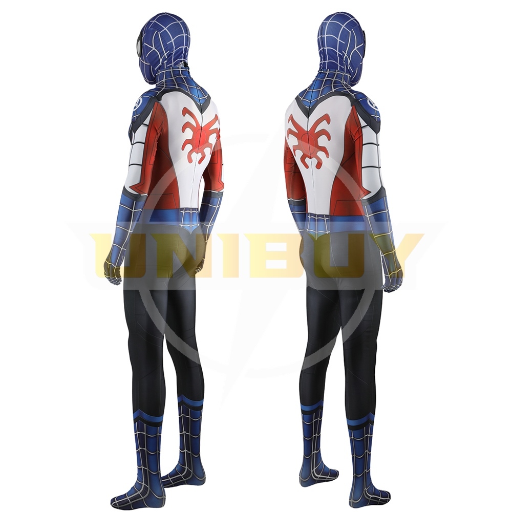 Captain America Spider Man Costume Cosplay Suit Bodysuit For Men Kids Unibuy