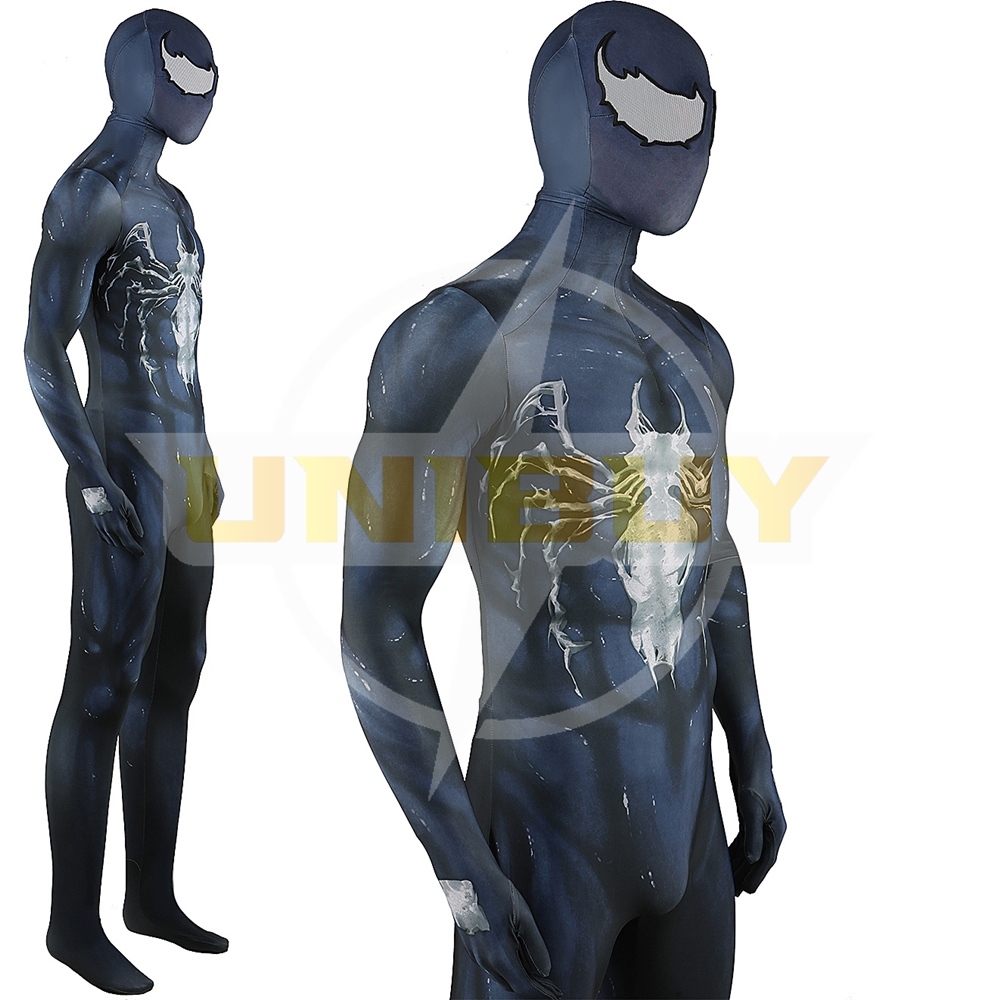 Marvel's Spider-man 2 Venom Symbiote Bodysuit Costume Cosplay For Men Kids Unibuy