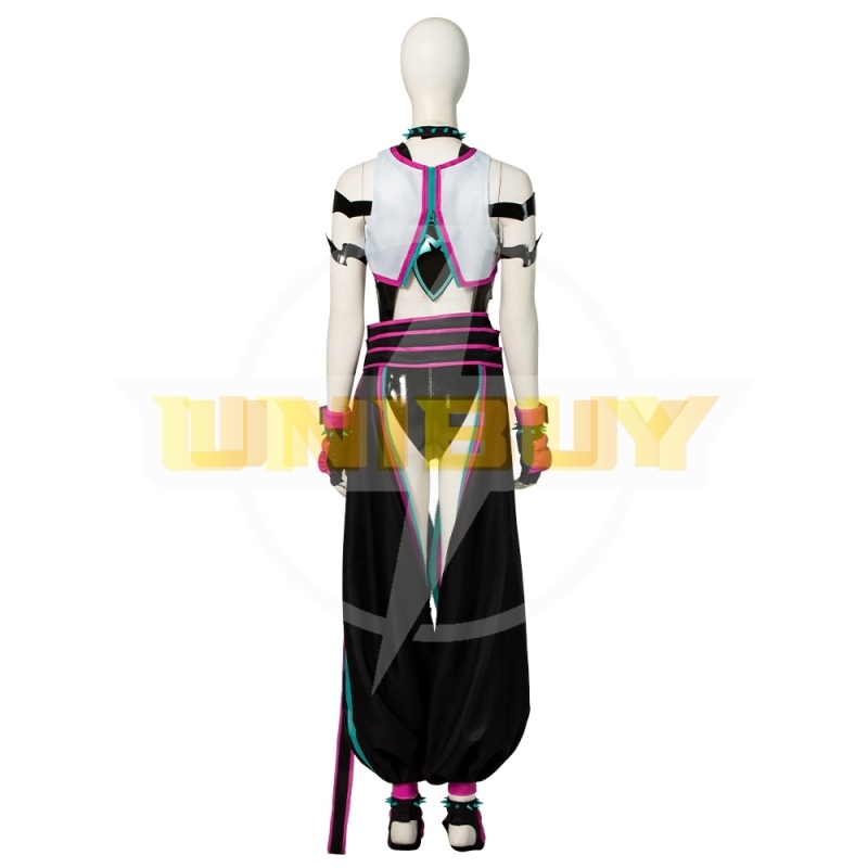 Ultra Street Fighter 4 Han Juri Costume Cosplay Suit Unibuy