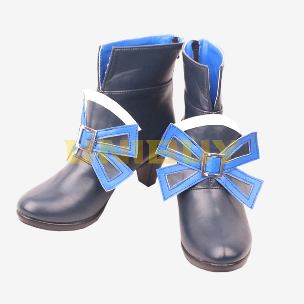 Genshin Impact Focalors Shoes Cosplay Women Boots Unibuy