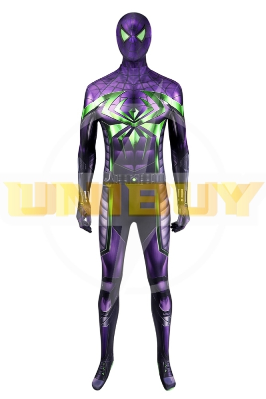  Marvel's Spider-Man Miles Morales Purple Reign Suit Costume Cosplay Unibuy