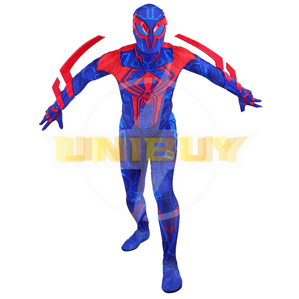 Spider-Man 2099 Suit Costume Cosplay Bodysuit For Men Kids Unibuy