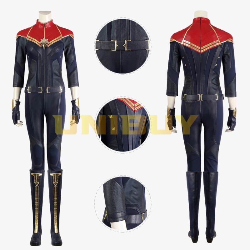The Marvels 2 Captain Marvel Carol Danvers Costume Cosplay Suit Unibuy