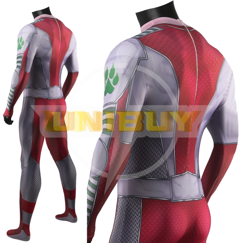 Titans Beast Boy Bodysuit Costume Cosplay For Men Kids Unibuy