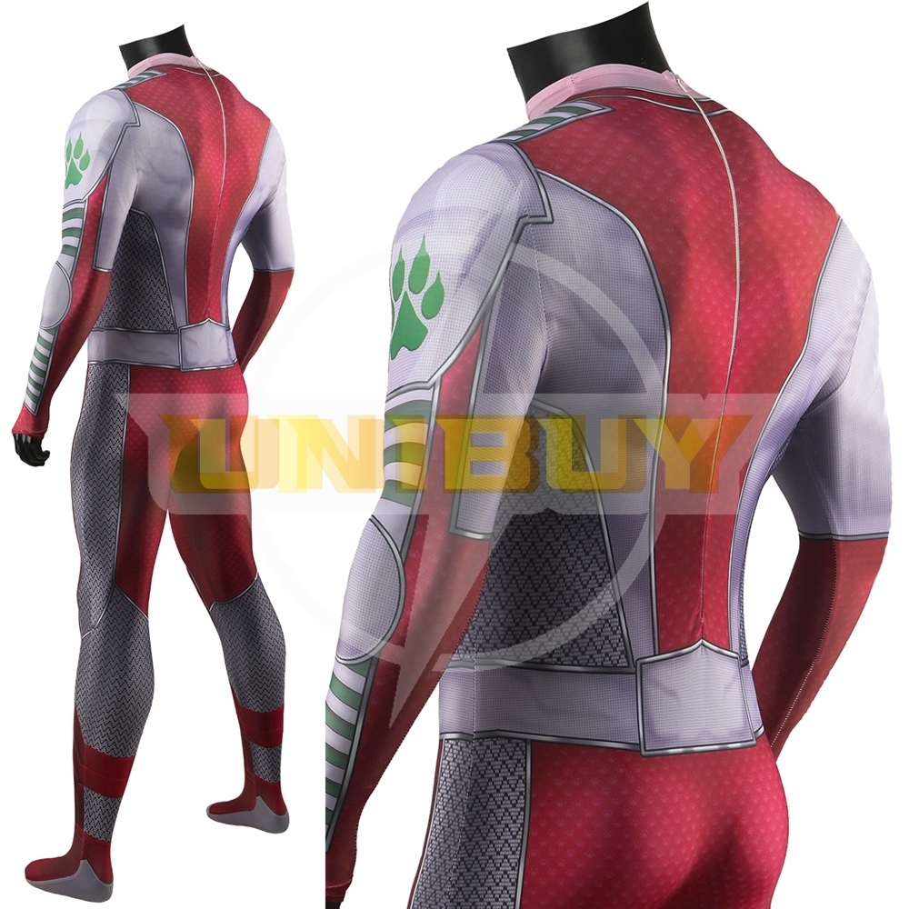 Titans Beast Boy Bodysuit Costume Cosplay For Men Kids Unibuy