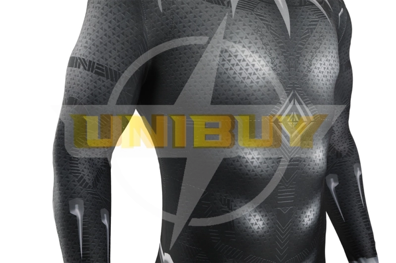 Black Panther Suit Cosplay Costume Wakanda Forever Jumpsuit For Kids Adult Unibuy