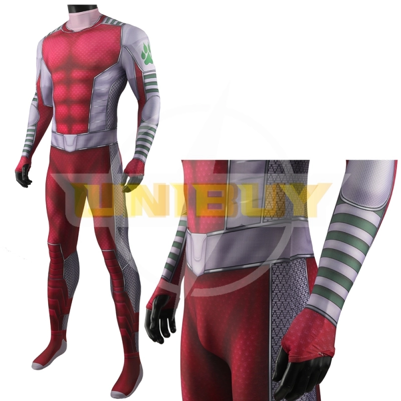Titans Beast Boy Bodysuit Costume Cosplay For Men Kids Unibuy
