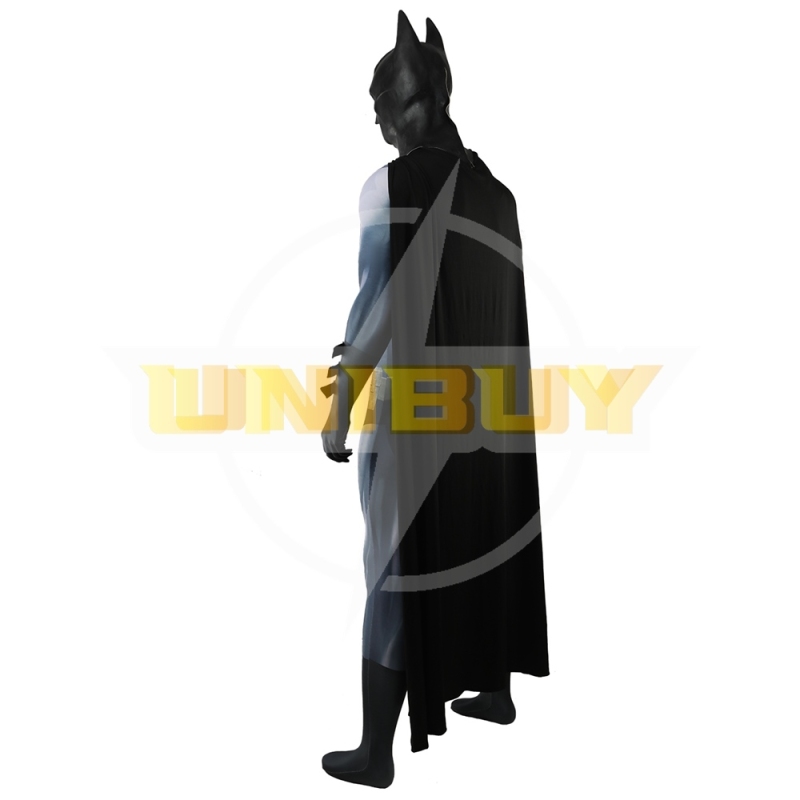 Justice League: War Batman Bodysuit Cosplay Costume Bruce Wayne with Cloak For Kids Adult Unibuy