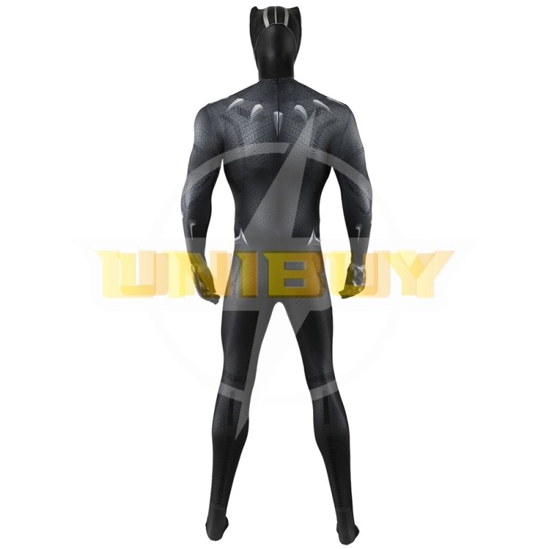 Black Panther Suit Cosplay Costume Wakanda Forever Jumpsuit For Kids Adult Unibuy
