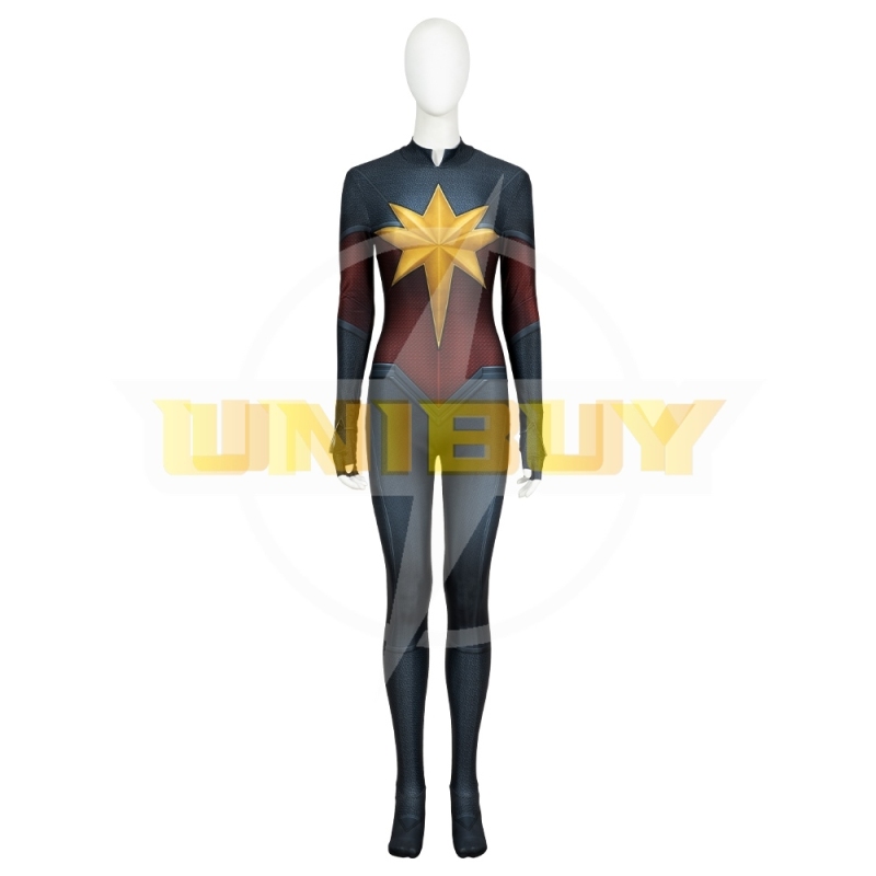 The Marvels 2 Captain Marvel Bodysuit Costume Cosplay Carol Danvers Suit for Adults Kids Unibuy