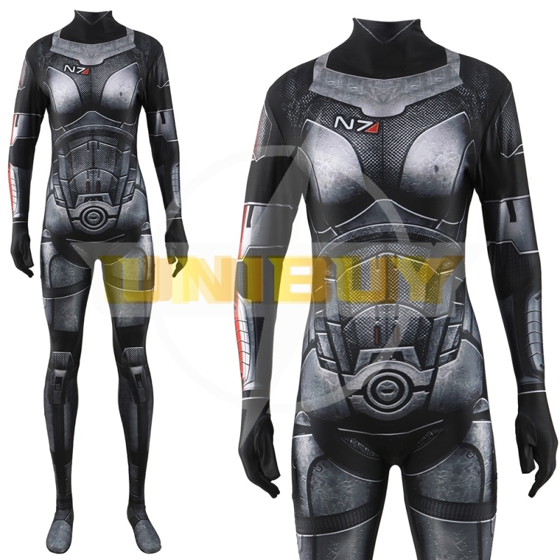 Mass Effect FemShep N7 Armor Costume Cosplay Suit Unibuy