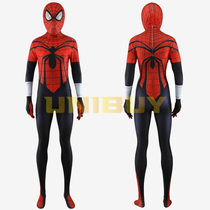 Superior spider man Suit Cosplay Costume Spider Man Jumpsuit Bodysuit For Kids Womens Unibuy