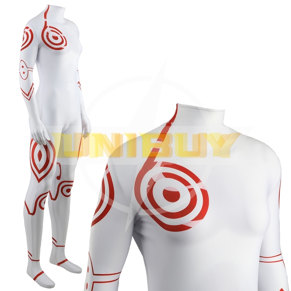 DEADMAN WONDERLAND Shiro Bodysuit Cosplay Costume Suit For Kids Adult Unibuy
