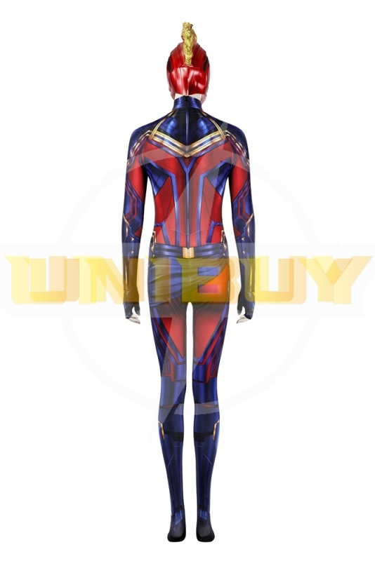 Avengers: Endgame Captain Marvel Bodysuit Costume Cosplay Suit Unibuy