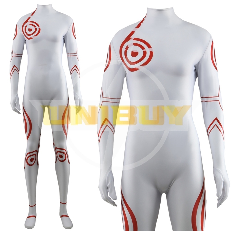 DEADMAN WONDERLAND Shiro Bodysuit Cosplay Costume Suit For Kids Adult Unibuy